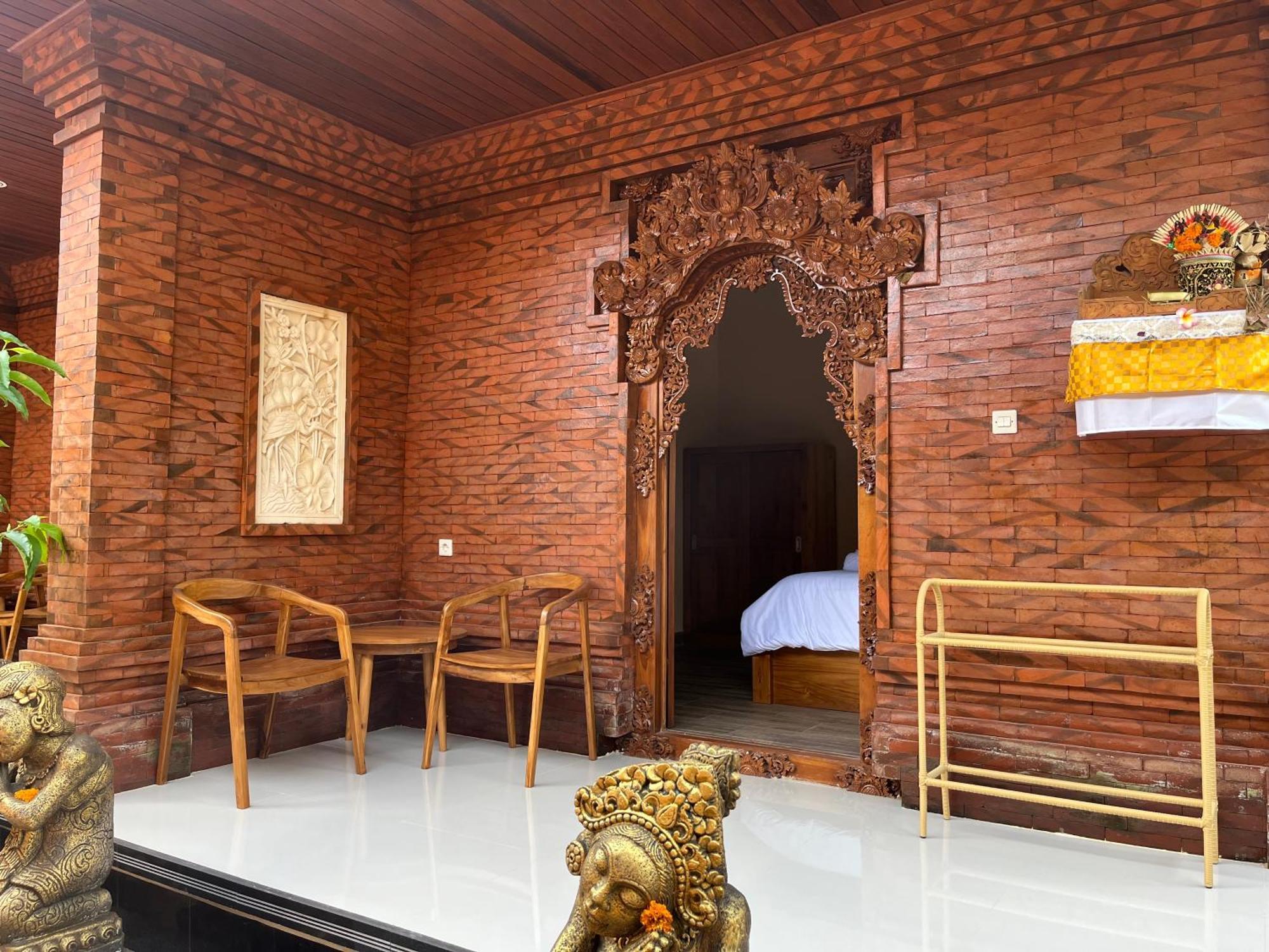 ウブドAnanda Houseアパートメント エクステリア 写真